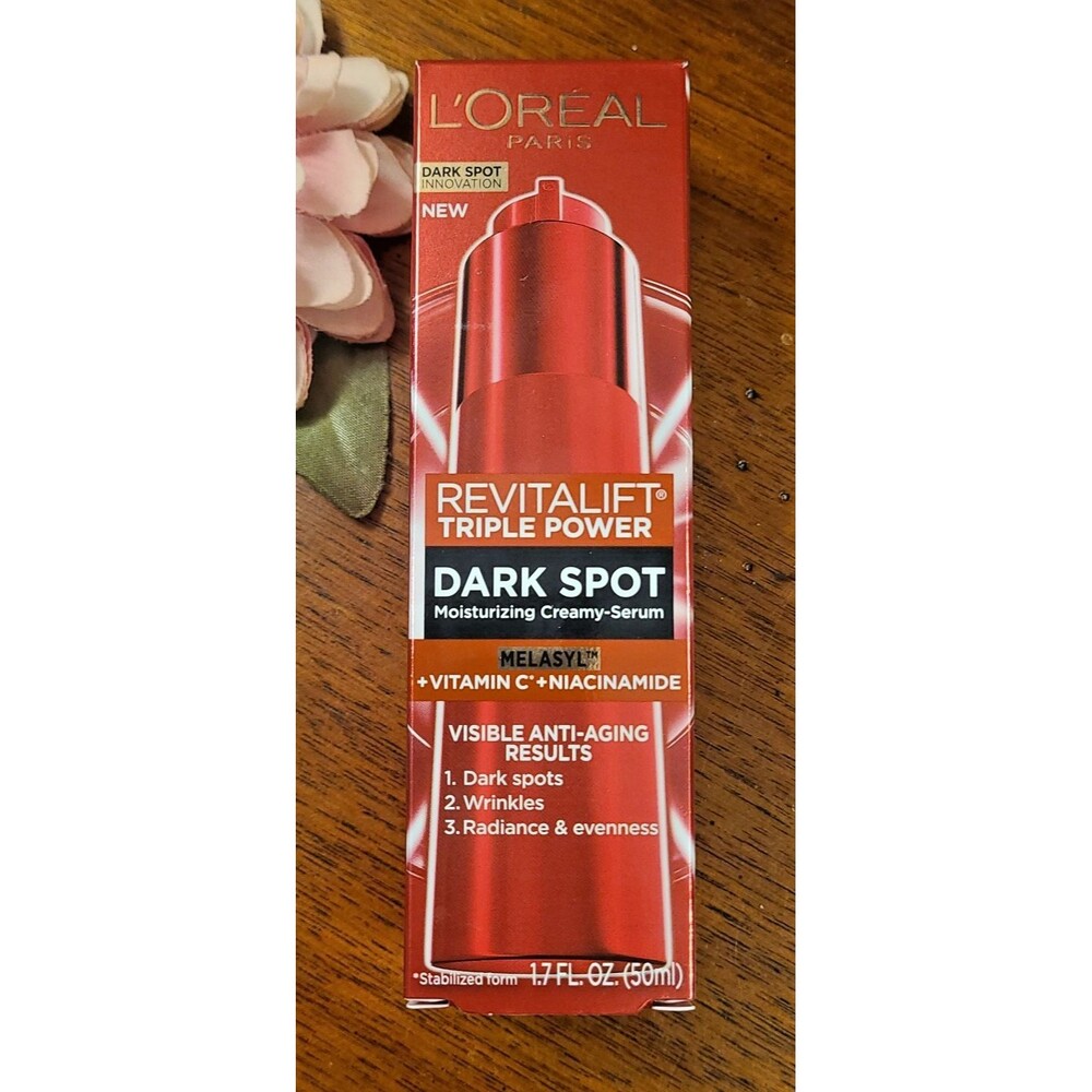 L'Oreal MELASYL Revitalift Triple Power Dark Spot Creamy Serum 1.7 oz Loreal NIB